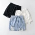 sexy new denim skirt NSHS50543