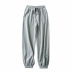 autumn elastic waist drawstring loose leggings NSHS50552