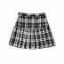 Retro High-Waist Short Skirt NSAC50828