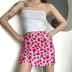 new summer cherry print high skirt NSMEI50857