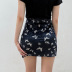 new butterfly print slit skirt NSMEI50882