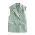 lapel double-breasted suit vest  NSAM47443