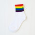 rainbow striped long socks NSFN51083