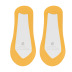 calcetines de seda en forma de V en color liso NSFN51085