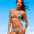 Digital printed split bikini swimsuit set NSLUT53610