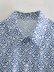 Long-Sleeves Belt Print Shirt Dress NSAM51229