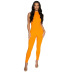 sexy tight-fitting solid color jumpsuit  NSFD51232
