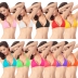 Fashion Solid Color Bikini Swimming Bikini Top NSLUT53594