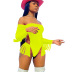 solid color sexy long-sleeved beach swimsuit NSMAN51403