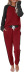 color matching casual tops & pants suit NSXZY51468