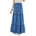 denim Retro High Waist Skirt NSJR51554