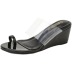 fashion clear wedge sandals NSHU51593