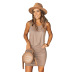 summer sleeveless waist vest dress NSKL51663
