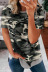 camiseta de manga corta con estampado de leopardo NSSI51697