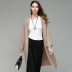 solid color knitted long cardigan   NSYH51713