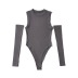 round neck vest jumpsuits long-sleeved set NSAC51729