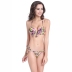 fashion colorfull halter bikini swimsuit set NSLUT53833
