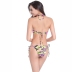 fashion colorfull halter bikini swimsuit set NSLUT53833