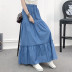 denim Retro High Waist Skirt NSJR51554