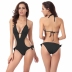 fashion deep V slim one-piece swimsuit NSLUT53823