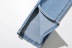 High-Waist Straight Split Jeans NSAC51807