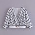 spring striped linen blouse NSAM51967