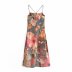 floral sling long dress  NSAM51978