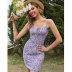 sexy halter floral sling short dress NSJIM53866