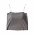 new summer fashion sexy solid color slim strap shirt NSHS52083