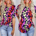summer new  printed short-sleeved round neck casual T-shirt NSKX52183