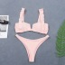 nuevo traje de baño bikini de encaje rosa con cuello en V lindo NSHL52259