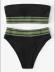 new sexy national wind belt wrapped chest high waist split bikini swimsuit NSHL52267