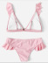 solid color ladies split bikini swimsuit NSHL52274