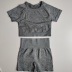 Little Jacquard Boxer Suit Seamless Fitness Yoga Shorts NSOUX52647