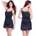 Lace Sleeveless Beach Sling Strapless Outer Blouse Swimsuit  NSLUT53783