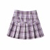 summer fashionable hot girl short pleated high waist A-line skirt NSAC52705