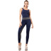 hot-selling color-contrasting yoga back plastic quick-drying high-waisted set NSSMA52849