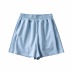 fashion loose elastic high waist thin sports casual shorts  NSAC52926