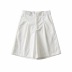 solid color fashion pockets suit five-points shorts  NSAC52934