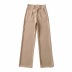 Thin Drape Loose High-Waist Straight-Leg Casual Suit Trousers NSAC52942