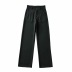 Thin Drape Loose High-Waist Straight-Leg Casual Suit Trousers NSAC52942