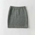 side split sexy bright silk elastic waist short skirt NSHS52962