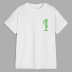 Round Neck Cute Alien Print Casual Short Sleeve Men S T-Shirt NSSN53067