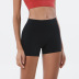 high waist hip three-point shorts fitness leggings NSXER53142