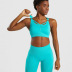hollow beauty back sports underwear high waist running fitness yoga set NSXER53157