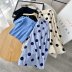 summer newhigh waist big polka dot casual skirt & vest set NSAM53177