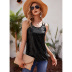 new fashion pure color sequin pullover sling top NSMAN53270