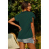 summer new hot style fashion short-sleeved V-neck solid color T-shirt NSMAN53280