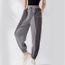 New sports loose trousers running fitness autumn high waist yoga pants NSFAN53416
