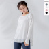 New sports long-sleeved solid color running blouse  NSFAN53421